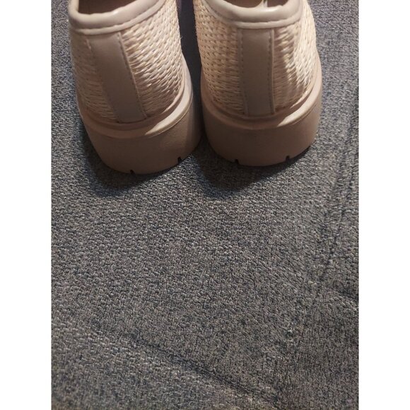 Vera Creation Women's Loafers. Size 6.5 Sunny Pro Beige NWOT Bamboo Y2K Slip On - Picture 5 of 10